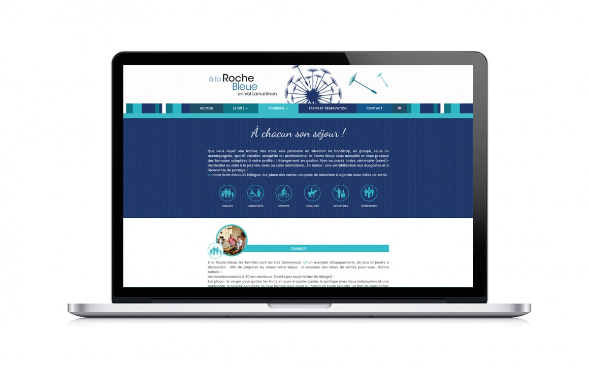 GITE À LA ROCHE BLEUE