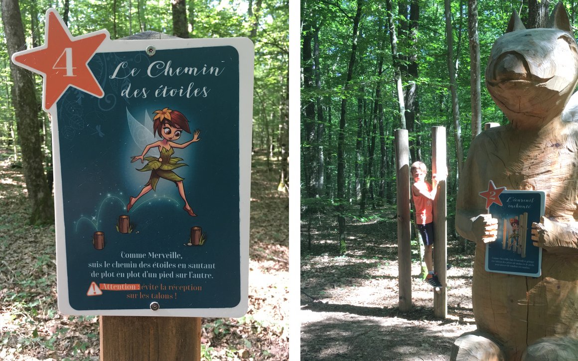 SIGNALÉTIQUE PARCOURS EN FORÊT ONF