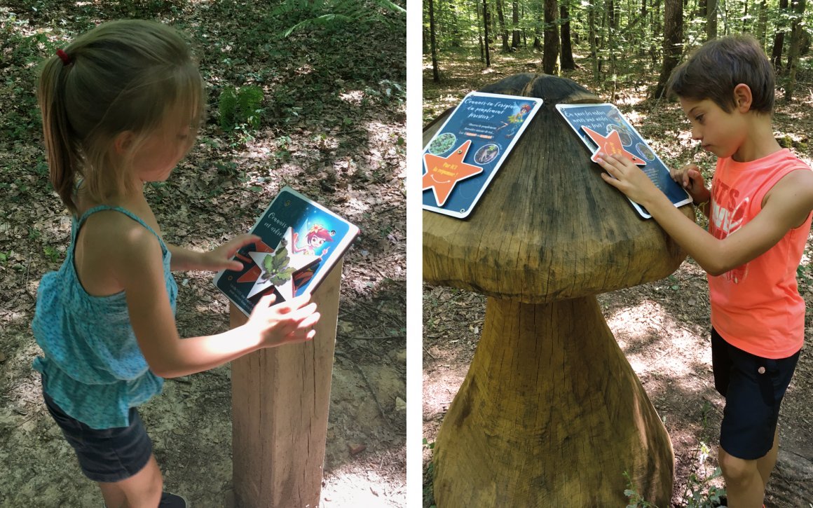 SIGNALÉTIQUE PARCOURS EN FORÊT ONF