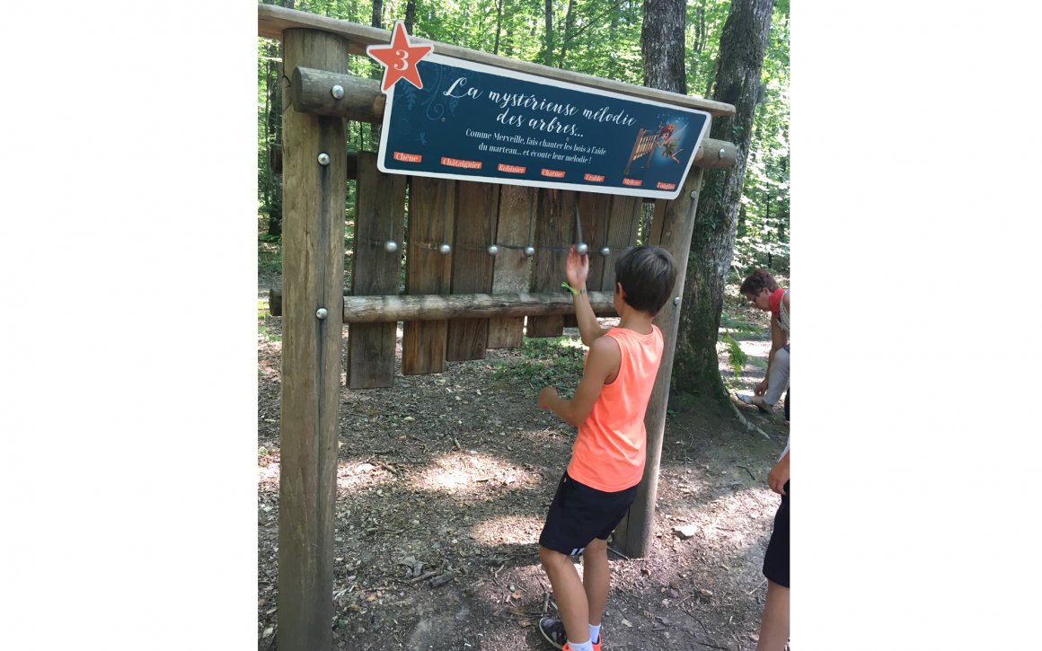 SIGNALÉTIQUE PARCOURS EN FORÊT ONF