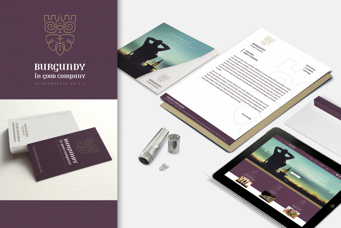 BURGUNDY IN GOOD COMPAGNY